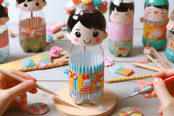 Como Fazer Enfeites de Festa Infantil com Garrafas PET Recicladas