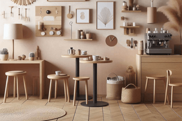 Ideias de Decoração Minimalista para Cafeterias de Espaço Reduzido