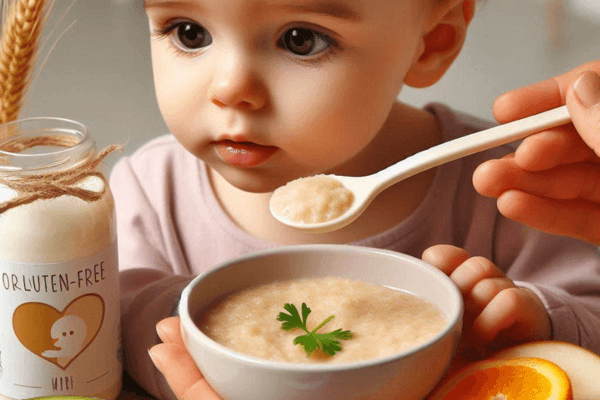 Papinhas Orgânicas Sem Glúten para Bebês com Intolerância Alimentar